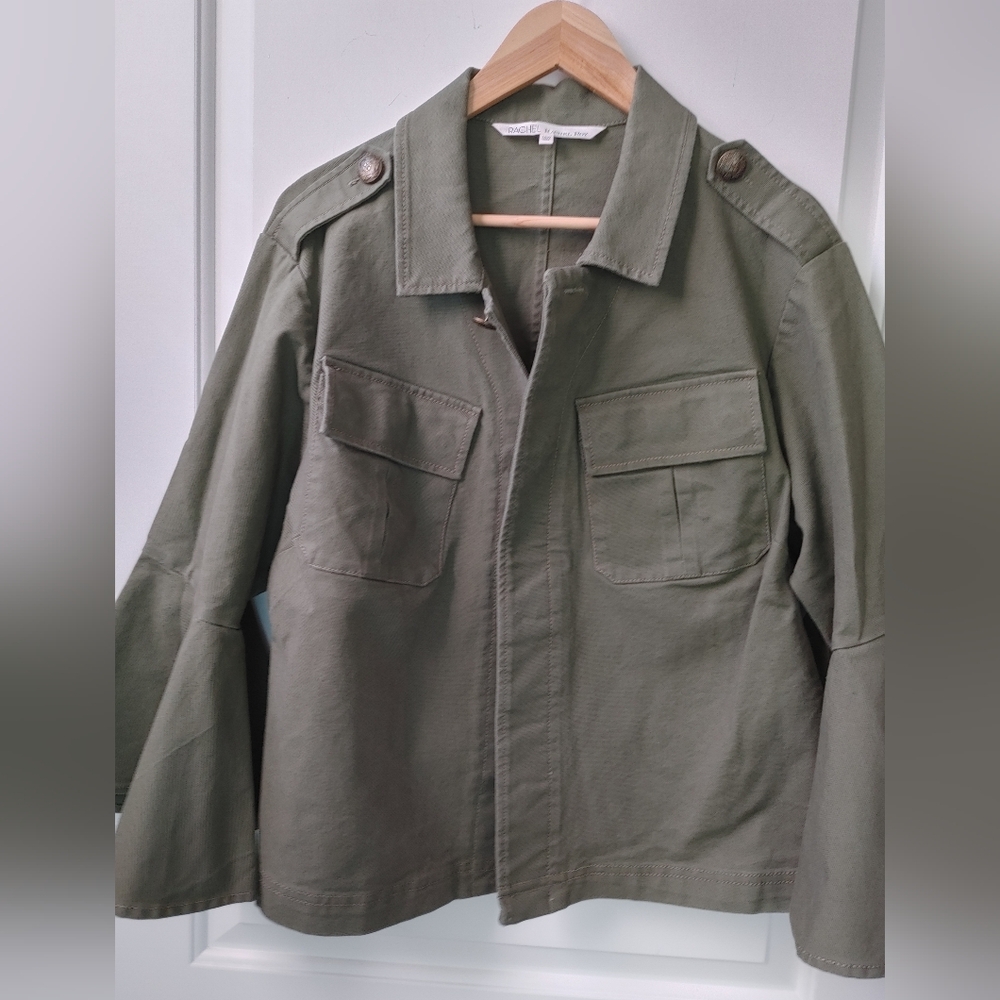Rachel Roy Army Green Jacket ~ Size 16W